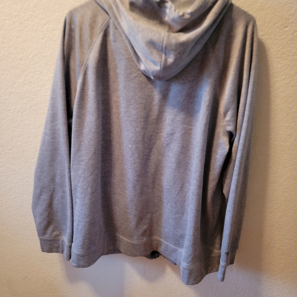 Eddie Bauer Heather Gray Fleece-Lined Hoodie - Picture 4 of 4